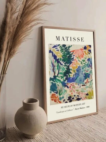 Matisse “Landscape Art Collioure” Canvas Print 50*70 cm Canvas Only