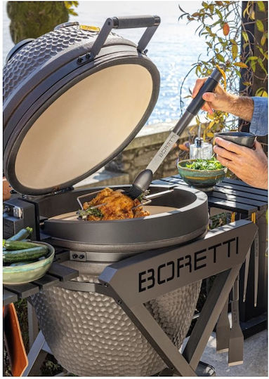Rotisserie Barbecue Boretti Bba100 Compatible Large Ceramic Anthracite