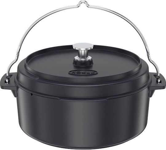 Dutch Oven Lid Baking Grilling Ø 35 Cm Rosle Cast Iron