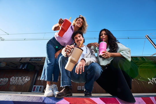 Kambukka Чаша Термос Неръждаема Стомана 950ml Thermal Mug Телескопична Сламка Bubblegum Mint с Сламка