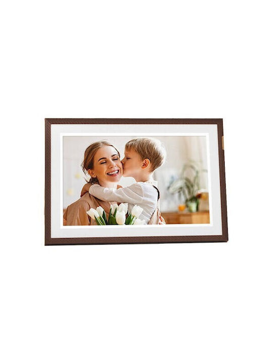 Arzopa Digital Photo Frame 10.1" Brown 5907085521947