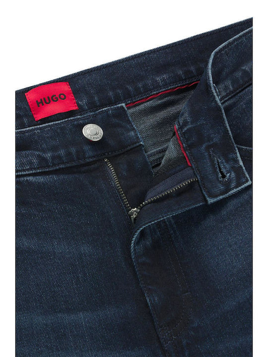 708 Men's Jeans Pants with Slim Fit Blue