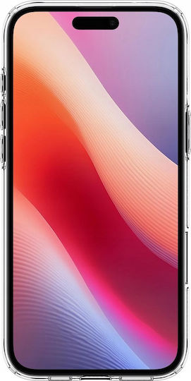 Spigen Crystal Flex Umschlag Rückseite Silikon Transparent (iPhone 16)