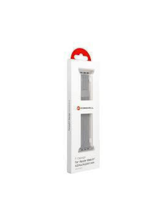 Forcell Armband Silber (Apple Watch 42/44/45/46/49mm, Forcell) Forcell Armband Silber (Apple Watch 42/44/45/46/49mm, Forcell)