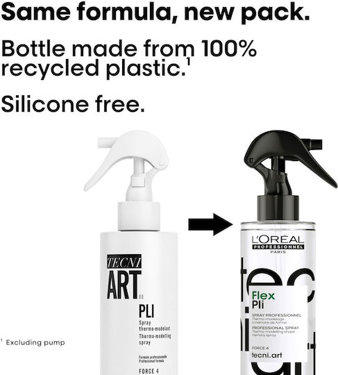 L'Oréal Professionnel Tecni Art Flex Pli Thermo-modelling Spray Θερμοπροστασίας Μαλλιών 190ml