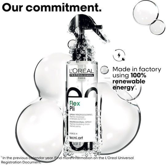L'Oréal Professionnel Tecni Art Flex Pli Thermo-modelling Spray Θερμοπροστασίας Μαλλιών 190ml