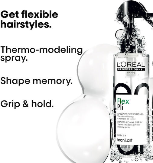 L'Oréal Professionnel Tecni Art Flex Pli Thermo-modelling Spray Θερμοπροστασίας Μαλλιών 190ml