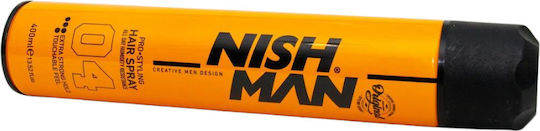 NISHMAN Лак за Много Силно Задържане 400ml