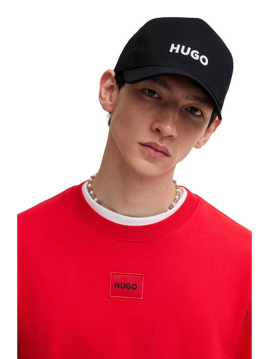 Herren Cap Hugo Marsel Trucker Schwarz