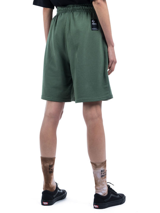 District75 Women's Bermuda Shorts green