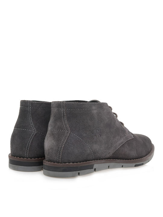 Wildleder Gray Herrenstiefel
