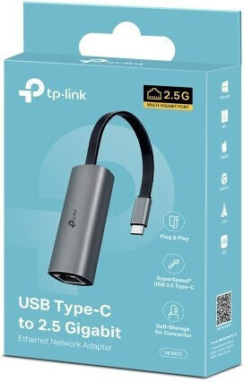 TP-LINK UE302C USB-C Network Adapter for Wired Connection Ethernet