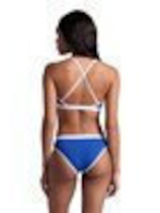 Arena Bikini Set Top & Slip Bottom Icons Blue