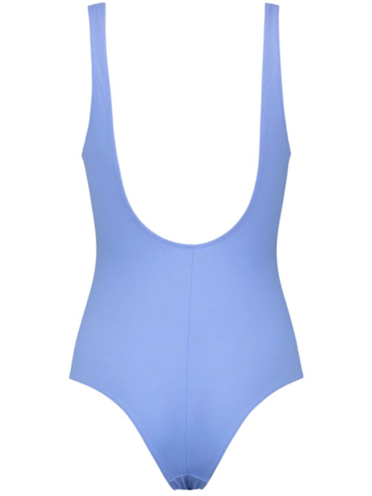 Puma One-Piece Swimsuit Purple