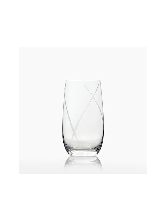 Rona Set of Glasses for White and Red Wine made of Crystal Stemmed 30pcs