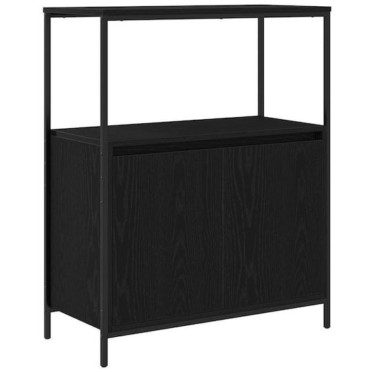 vidaXL Cabinet de baie L76.5xA35xÎ95cm Negru
