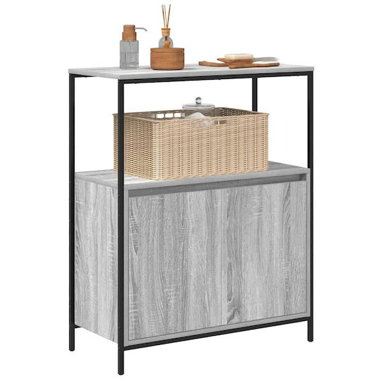 vidaXL Ντουλάπι Μπάνιου 76.5x35x95cm Sonoma