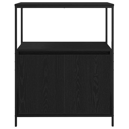 vidaXL Cabinet de baie L76.5xA35xÎ95cm Negru