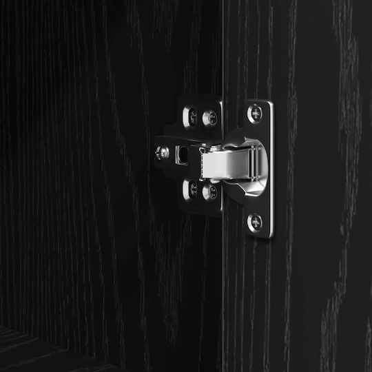 vidaXL Cabinet de baie L36xA35xÎ95cm Negru