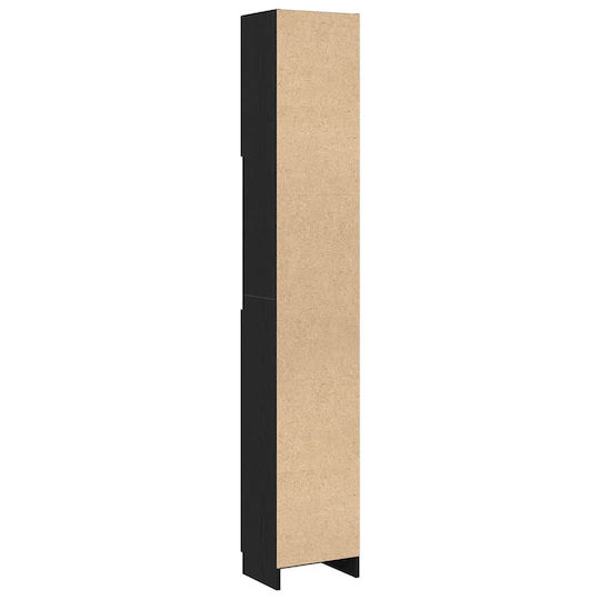 vidaXL Στήλη Μπάνιου Δαπέδου Μ32xΒ25.5xΥ190cm Δρυς