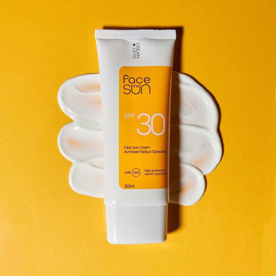 Dust+Cream Face The Sun Wasserdicht Sonnencreme Creme Gesicht SPF30 50ml