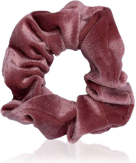 Scrunchie Rise N Shine Βελουδινο Deep Violet 1τμχ