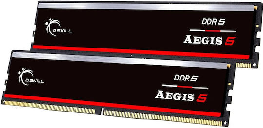 G.Skill Aegis 5 DDR5 64GB RAM with 2x32GB Modules and Speed 6000 for Desktop