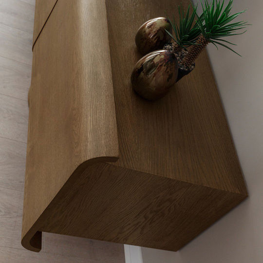 Artekko TV-Ständer Asos Braune M205xP45xH67cm