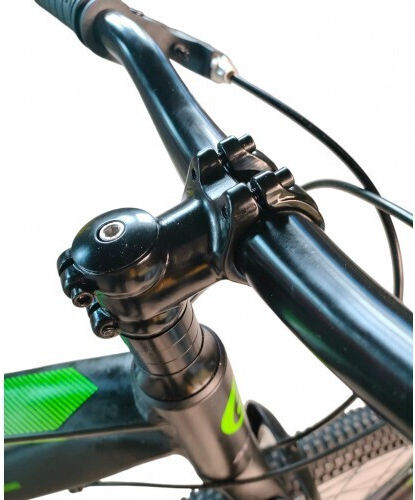 Energy Enigma 24" 2025 Μαύρο Mountain Bike με Ταχύτητες και Μηχανικά Δισκόφρενα