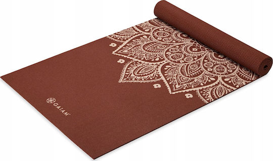 Gaiam Στρώμα Γυμναστικής Yoga Πορτοκαλί (173x61cm)