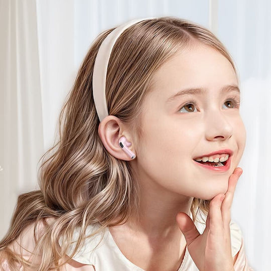 Hoco EW112 Kids Earbud Bluetooth Handsfree Căști cu Carcasă de Încărcare Galben