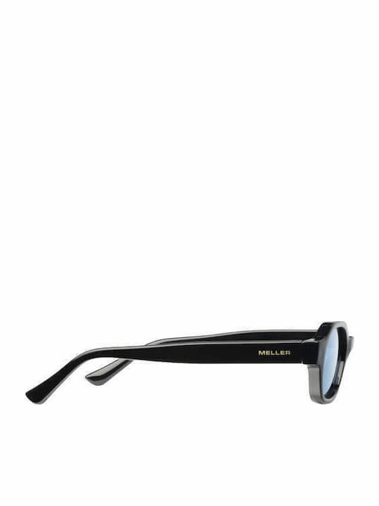 Meller Cumbi Unisex Γυαλιά Ηλίου με Μαύρο Κοκκάλινο Σκελετό και Μπλε Polarized Φακό