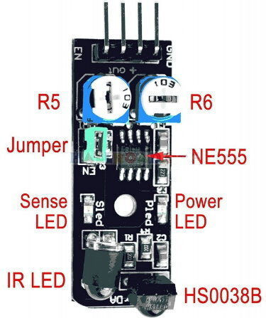 Keyes IR 4-Pin Abstandssensor-Modul