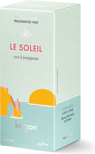 Kerzon Spray Parfumat The Sun cu Aromă Nucă de cocos 100ml