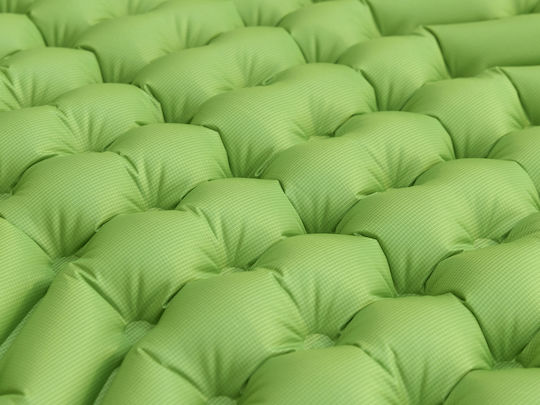 Bestway Single Camping Sleeping Mat 188x58.5cm Thickness 6.5cm in Green color