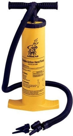 Aufblasbare Camping-Luftmatratze Einzel mit Handpumpe 137x72x22cm