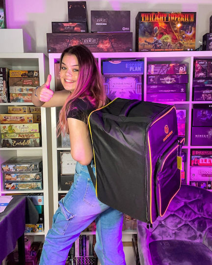 Black Backpack Board Games From Nerd Hunters