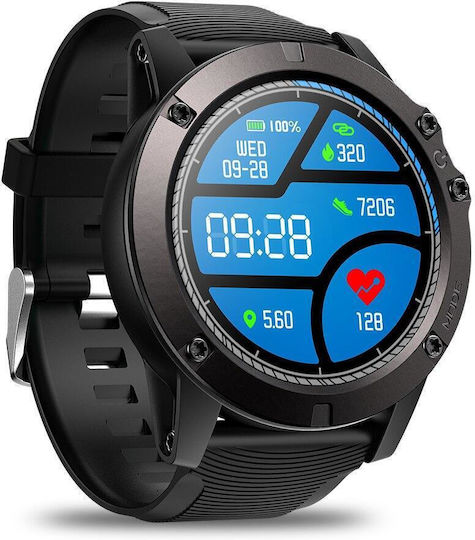 Zeblaze Vibe 3 Pro 50mm Smartwatch με Παλμογράφο (Μαύρο)