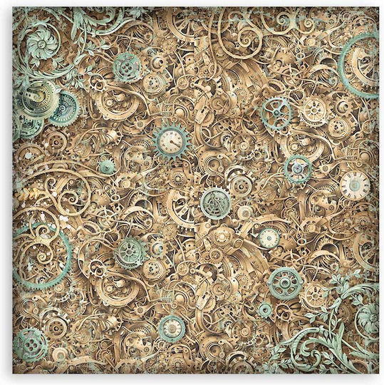 Scrapbooking Papers 10pcs 30.5×30.5cm Stamperia Maxi Background Sir Vagabond In Fantasy World
