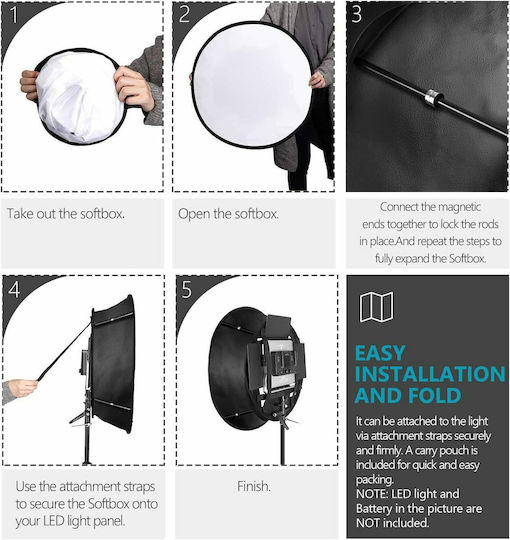 Neewer Collapsible Softbox Diffuser 10097060