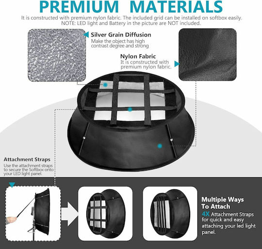 Neewer Collapsible Softbox Diffuser 10097060