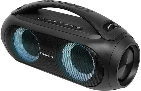 Kruger & Matz Joy 2 Ηχείο Bluetooth 20W με Ραδιόφωνο και Διάρκεια Μπαταρίας έως 8 ώρες Μαύρο