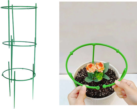 Suport pentru Flori Zola Formă Circulară Diametru 19 Cm Verde