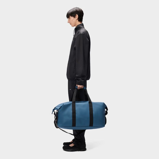 Rains Hilo Weekend Bag W3 Сак Вояж 37лт Син Текстилен Д52xШ26xВ27см.