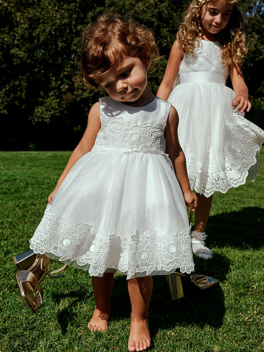 Abel & Lula Children's Dress Abel Lula Tulle cream