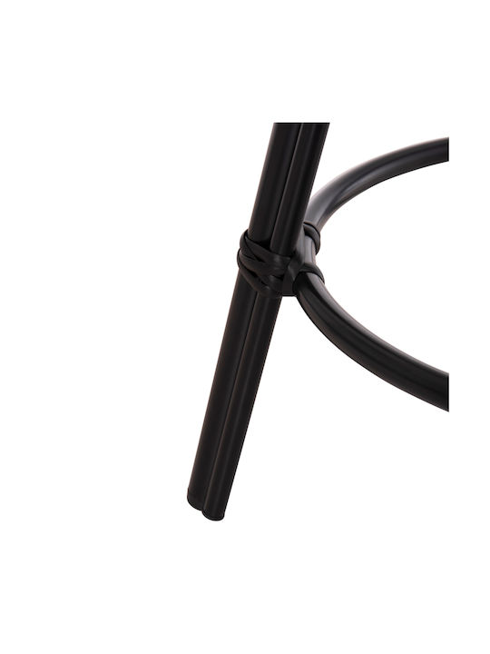 Scaun Rafturi și dulapuri pentru vin de Grădină din Aluminiu Chino Negru 1buc 36x36x65cm
