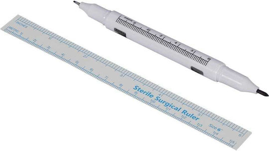 Doppelseitiger weißer Tattoo-Marker