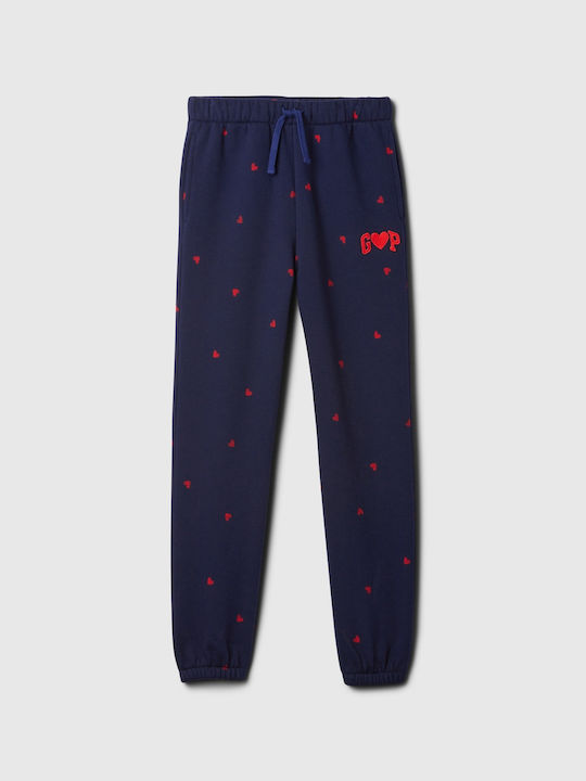 Pantaloni De Trening Pentru Copii Albastru Logo Navy