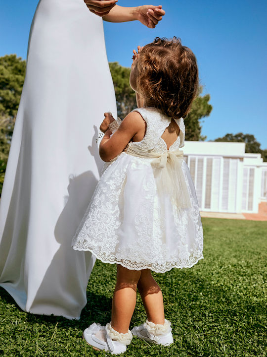 Abel & Lula Children's Dress cream