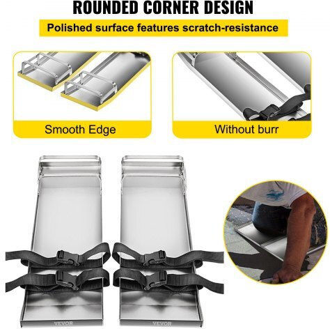 Vevor Concrete Kneepads 30'' X 8'' Straps Hntxgb30x8whd0001v0